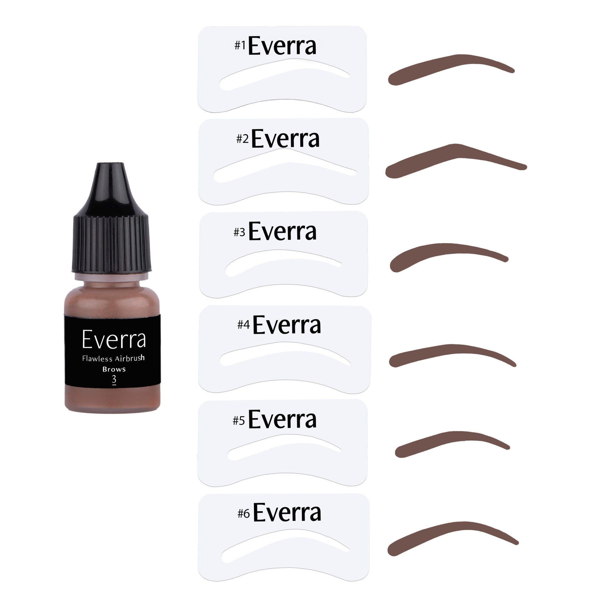 Flawless Airbrush Brow Stencil image 6