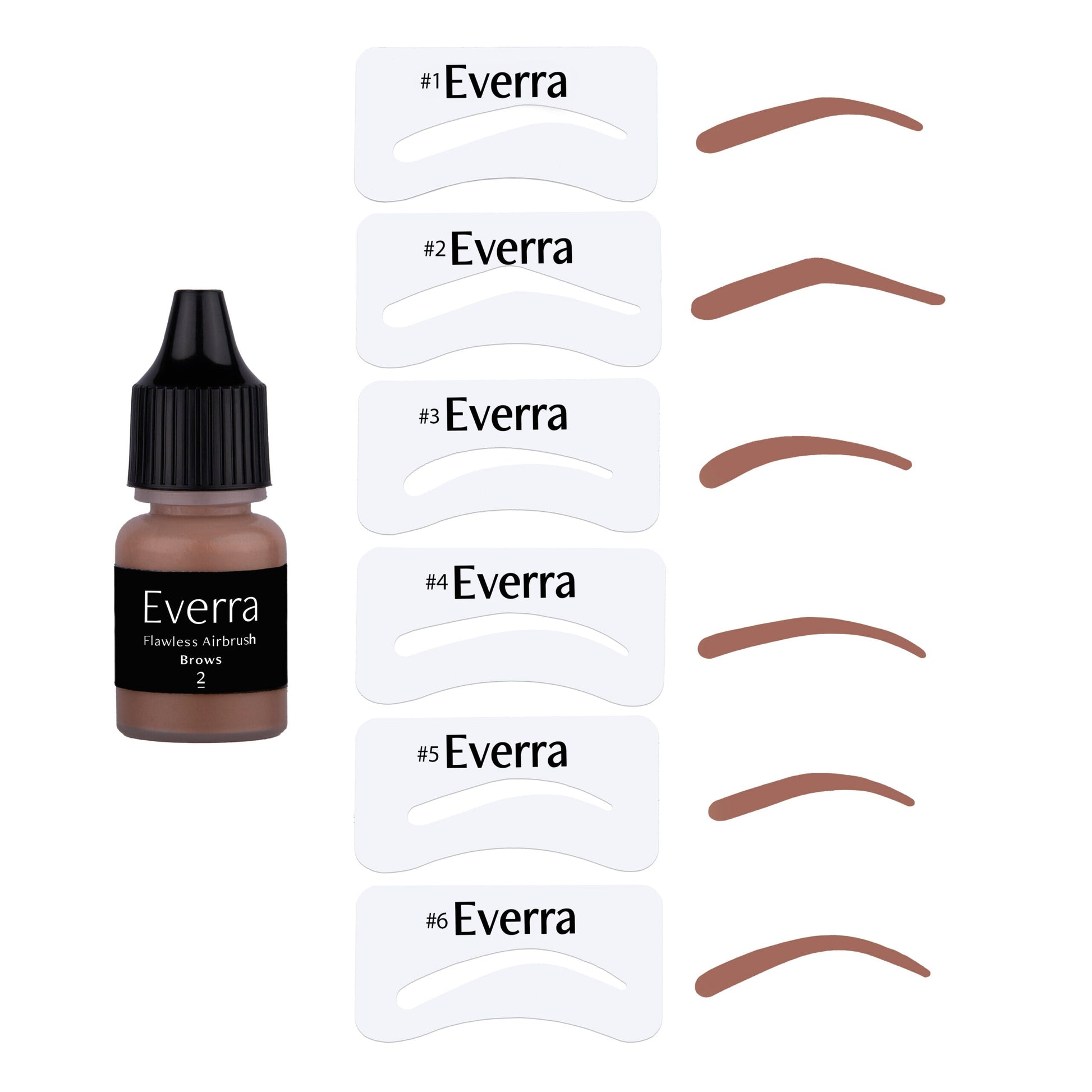 Flawless Airbrush Brow Stencil image 5
