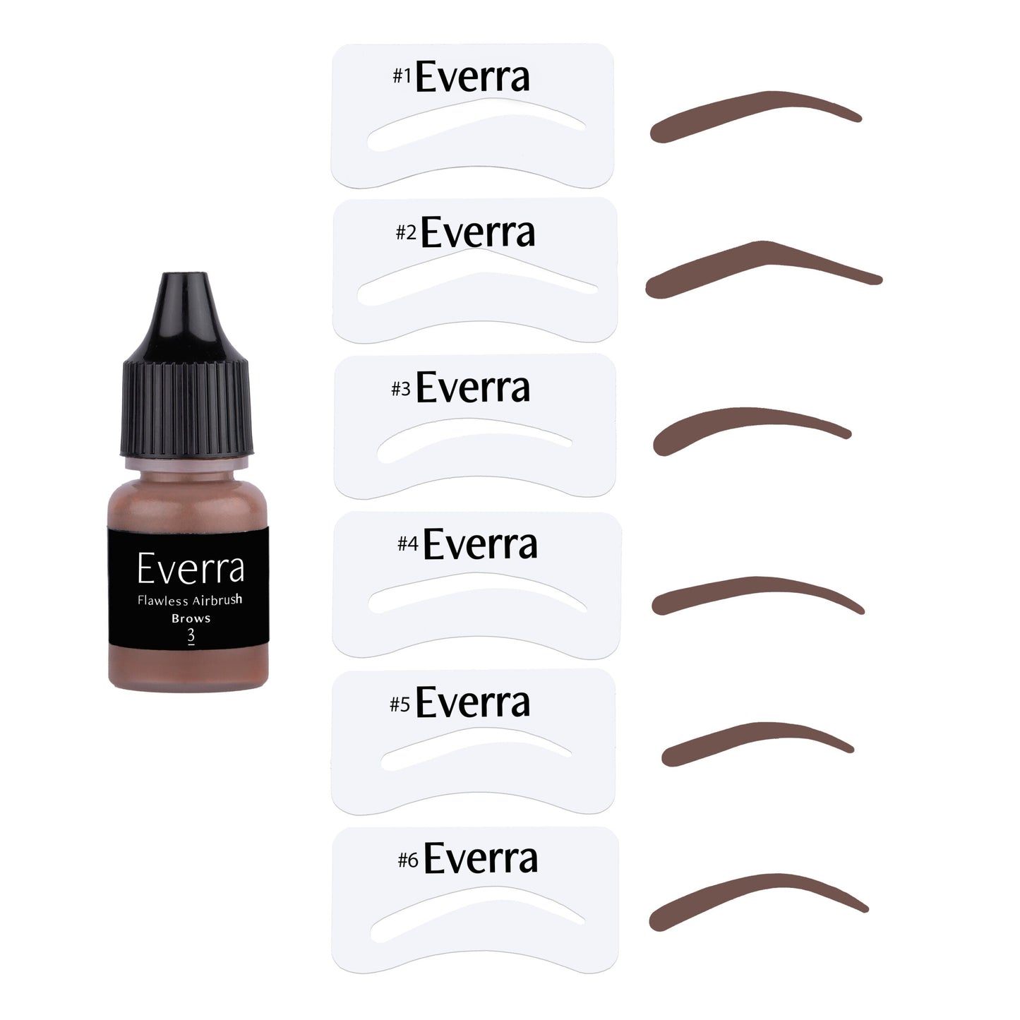 Flawless Airbrush Brow Stencil image 6