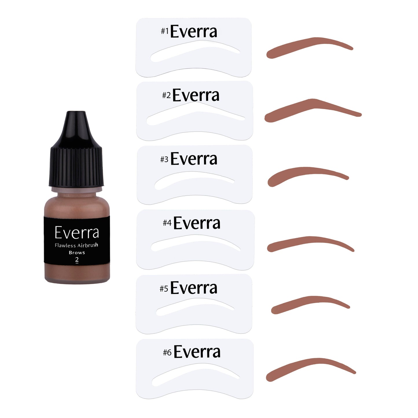 Flawless Airbrush Brow Stencil image 5
