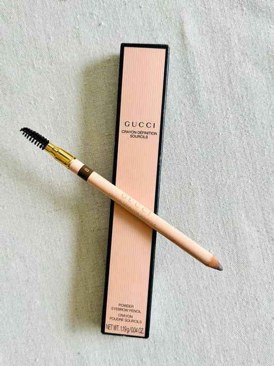 Gucci Crayon Definition Sourcils Powder Eyebrow Pencil 0.04 oz 04 Dark Brown