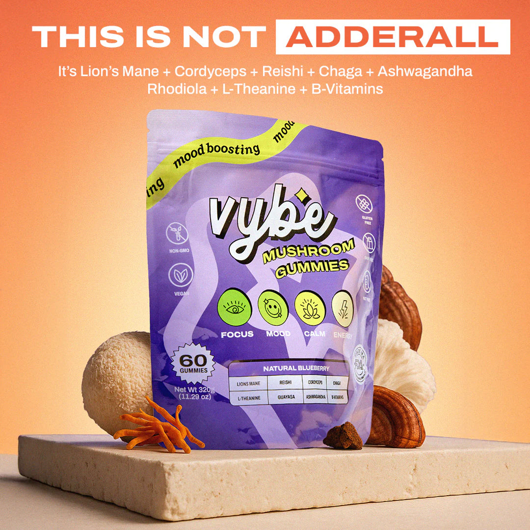 Vybe Mushroom Gummies